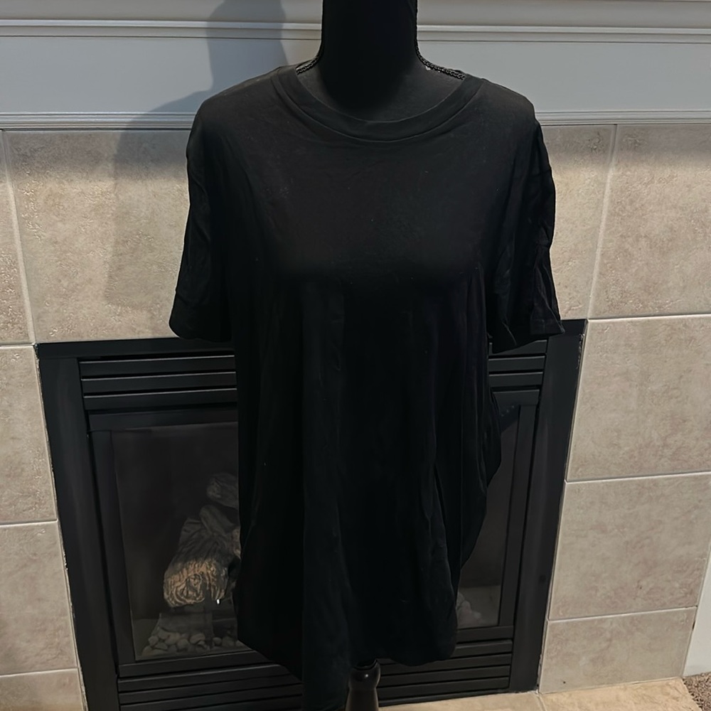 Black H&M Men’s Short Sleeve Cotton T-Shirt